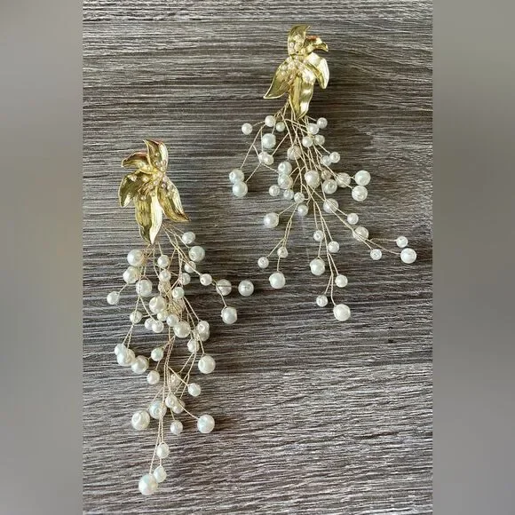 Zara statement earrings A110 - Picture 2 of 5